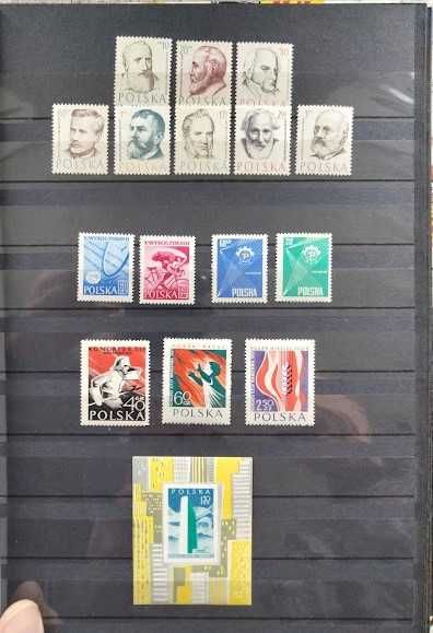 znaczki pocztowe rocznik1957 czysty pełny