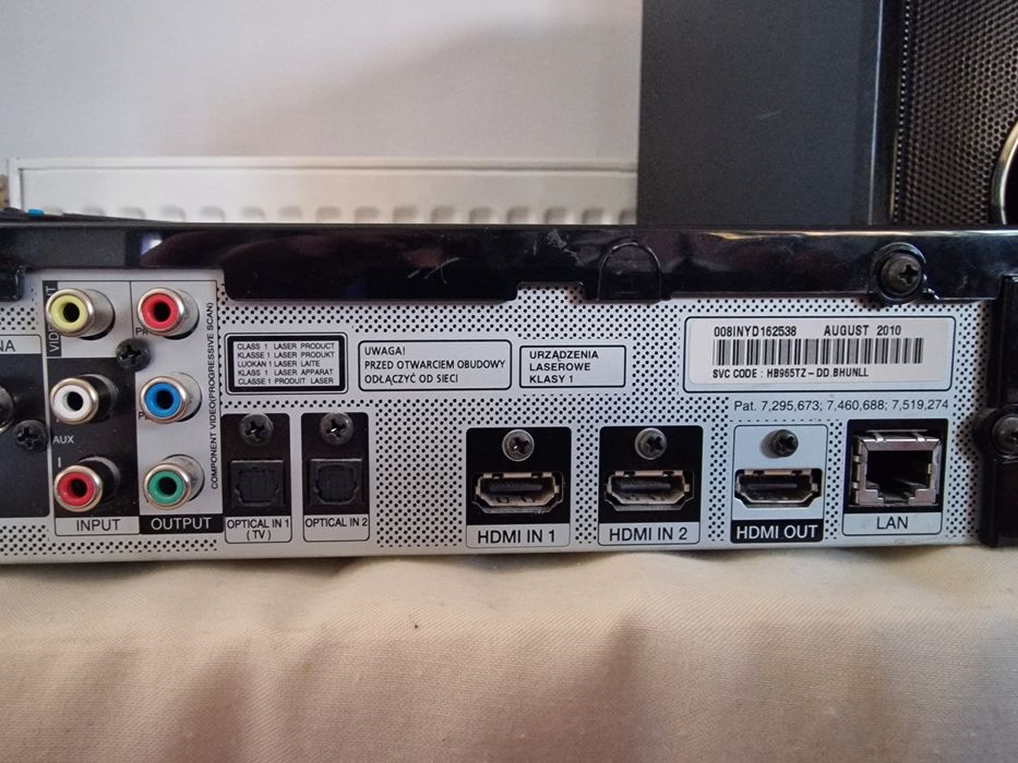 Kino Domowe Blu-Ray LG HB965TZ