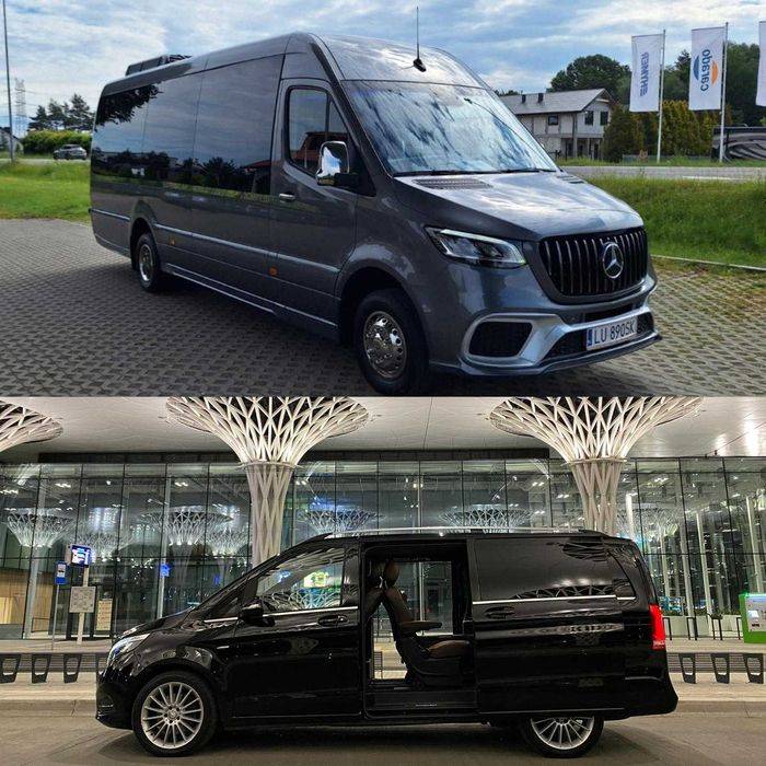 Auto do Ślubu | Przewóz gości | Mercedes C/E-Class/V-Class/Sprinter