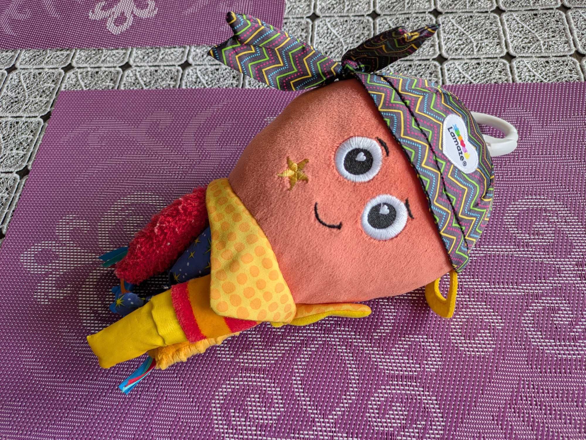 Zabawka zawieszka sensoryczna ośmiornica Lamaze