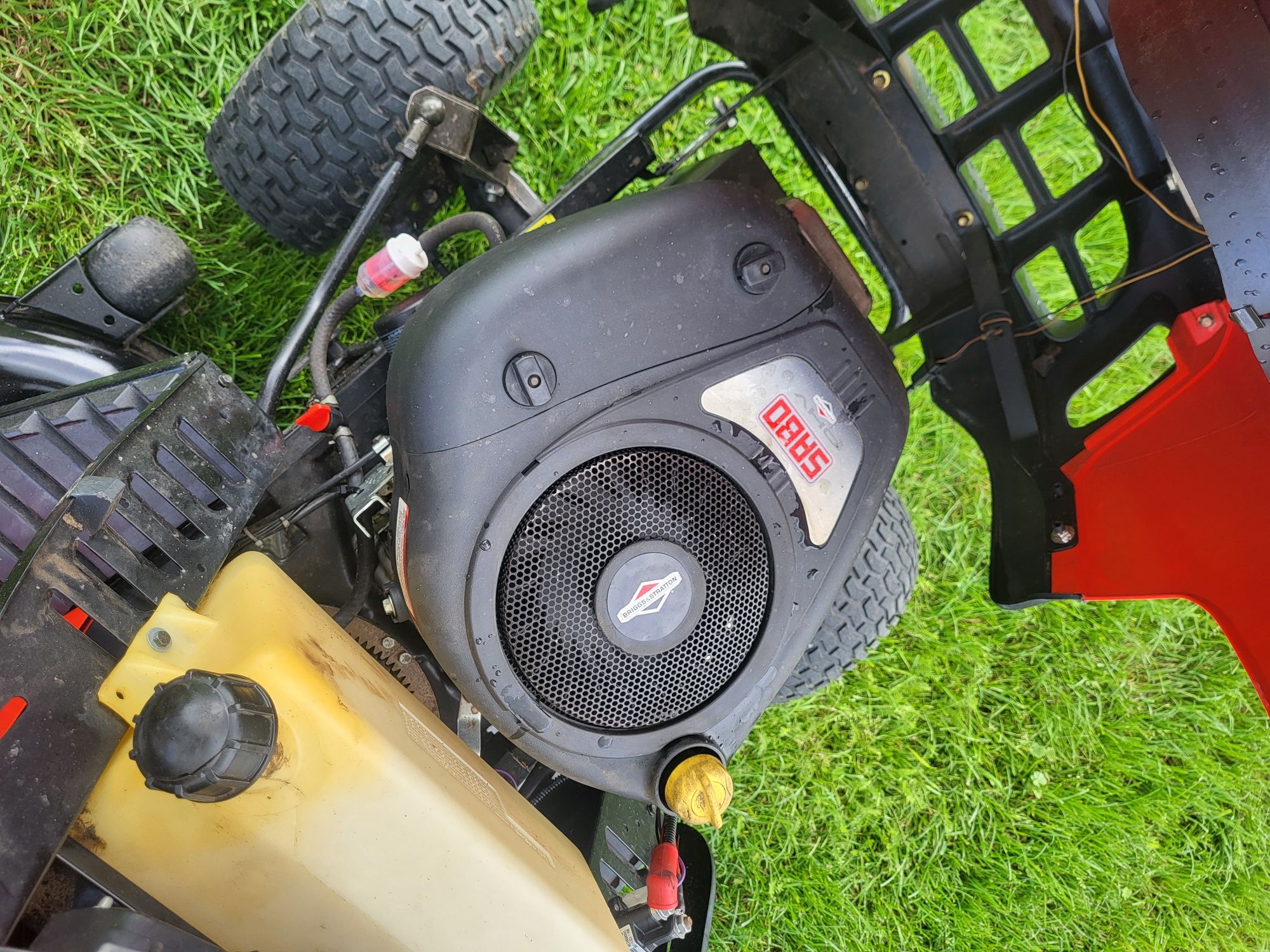 Traktorek Kosiarka SABO 17.5km Briggs&Stratton Pompa Oleju Hydro