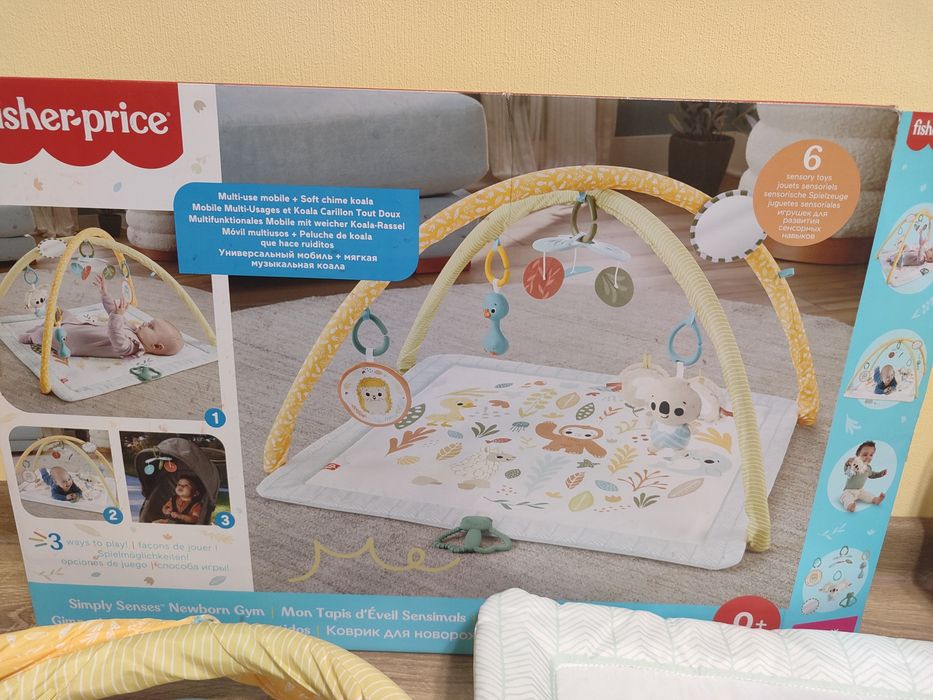 Дитячий розвиваючий килимок (фішер прайс) fisher price 0+