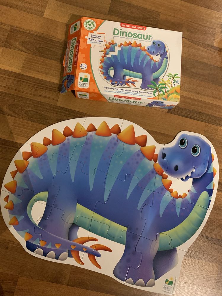 Puzzle duże dinozaura