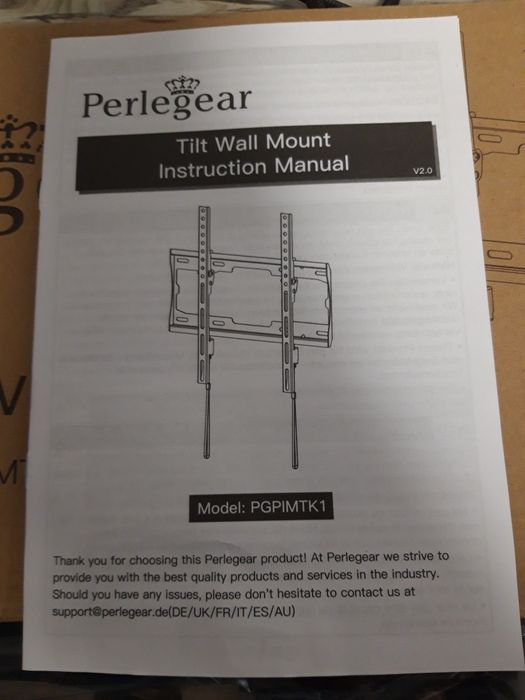 Uchwyt ścienny stojak do telewizora 22-55"Perlegear