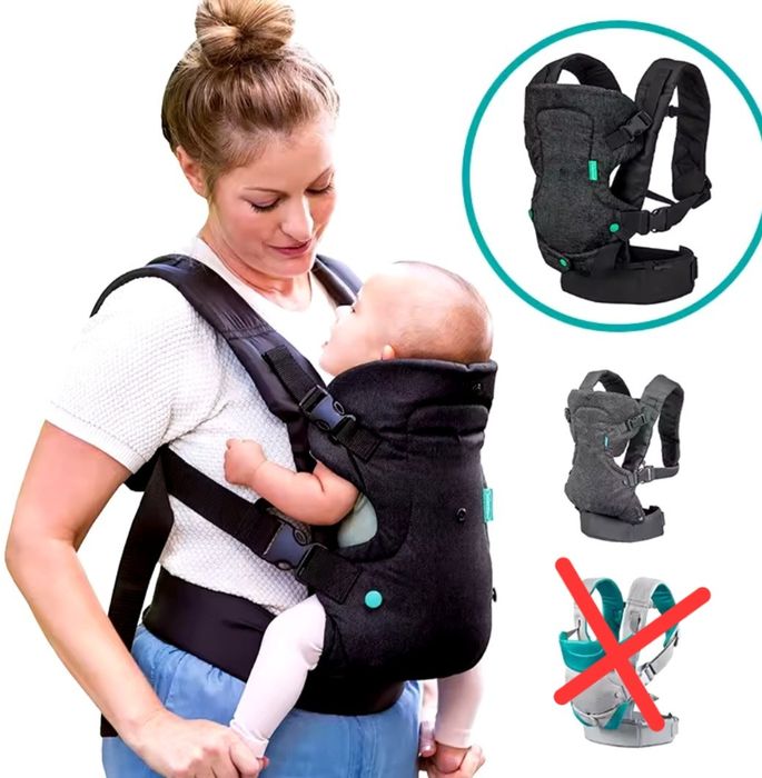 Ерго-рюкзак сірого кольору; слінг; рюкзак для перенесення дітей; кенгу