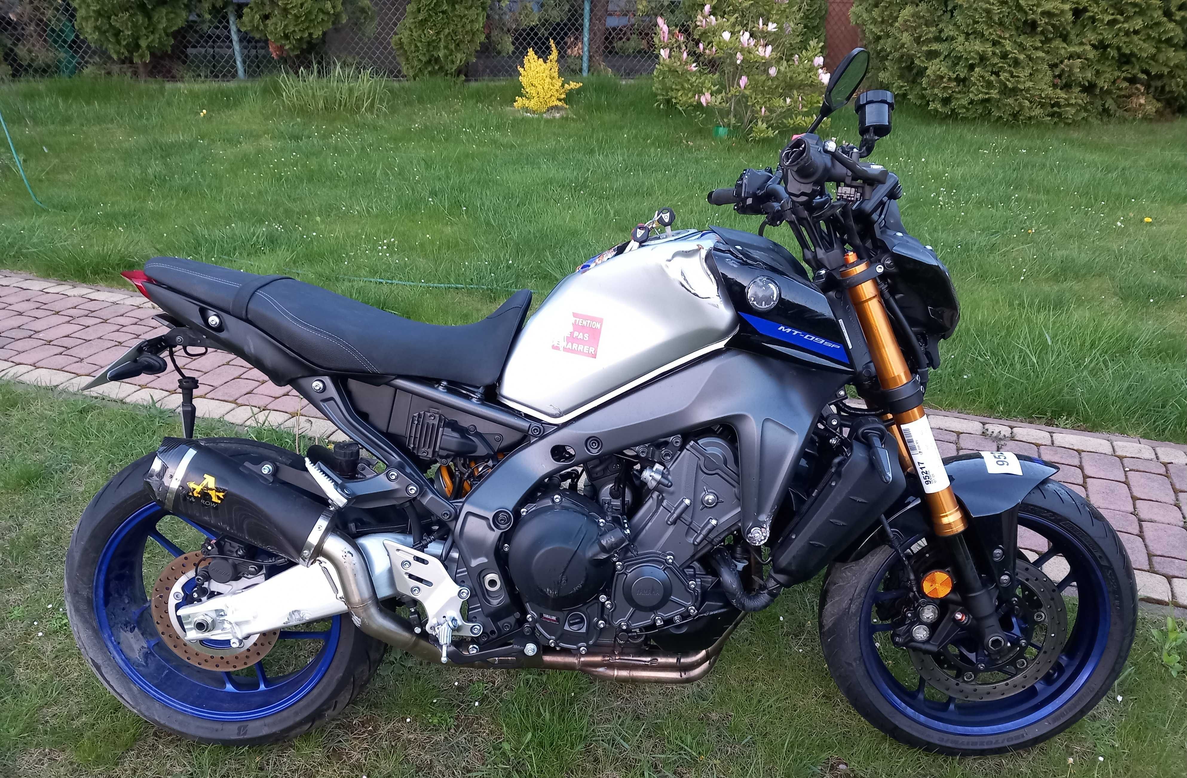 Yamaha MT09 MT-09 2023 uszkodzony