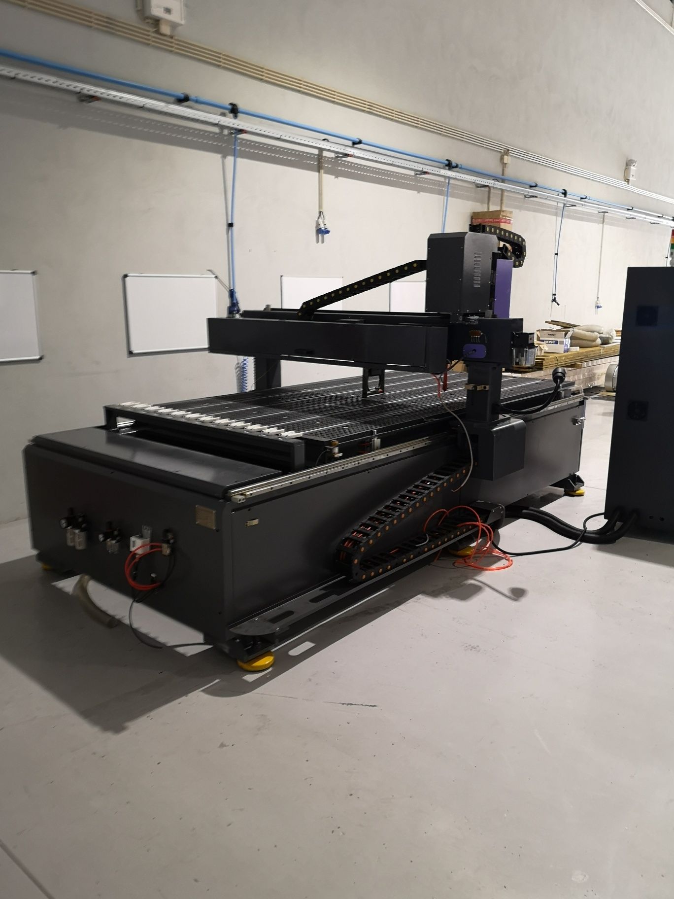 Router CNC de fresagem + laser CO2 de gravação - 1500x3000mm