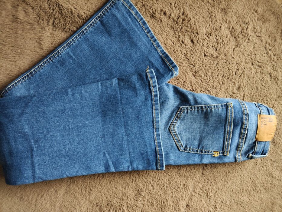 Spodnie jeansowe Flare r.146 Blue Ridge