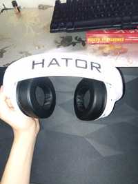 Проводные наушники Hator Hellraizer White HTA-814