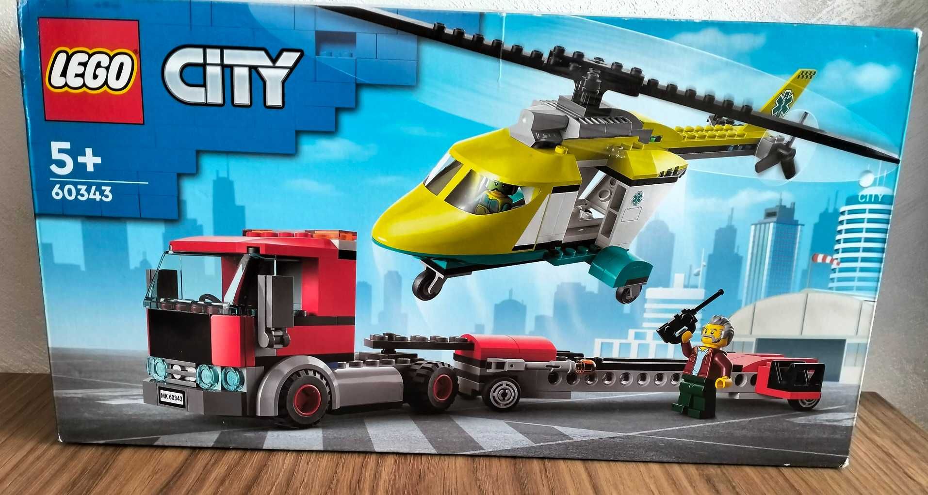 LEGO City 60343 Laweta helikoptera ratunkowego