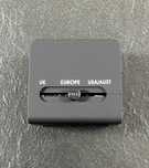 HOPPAC Uniwersalny adapter wtyczki do gniazda 4 W 1 czarny