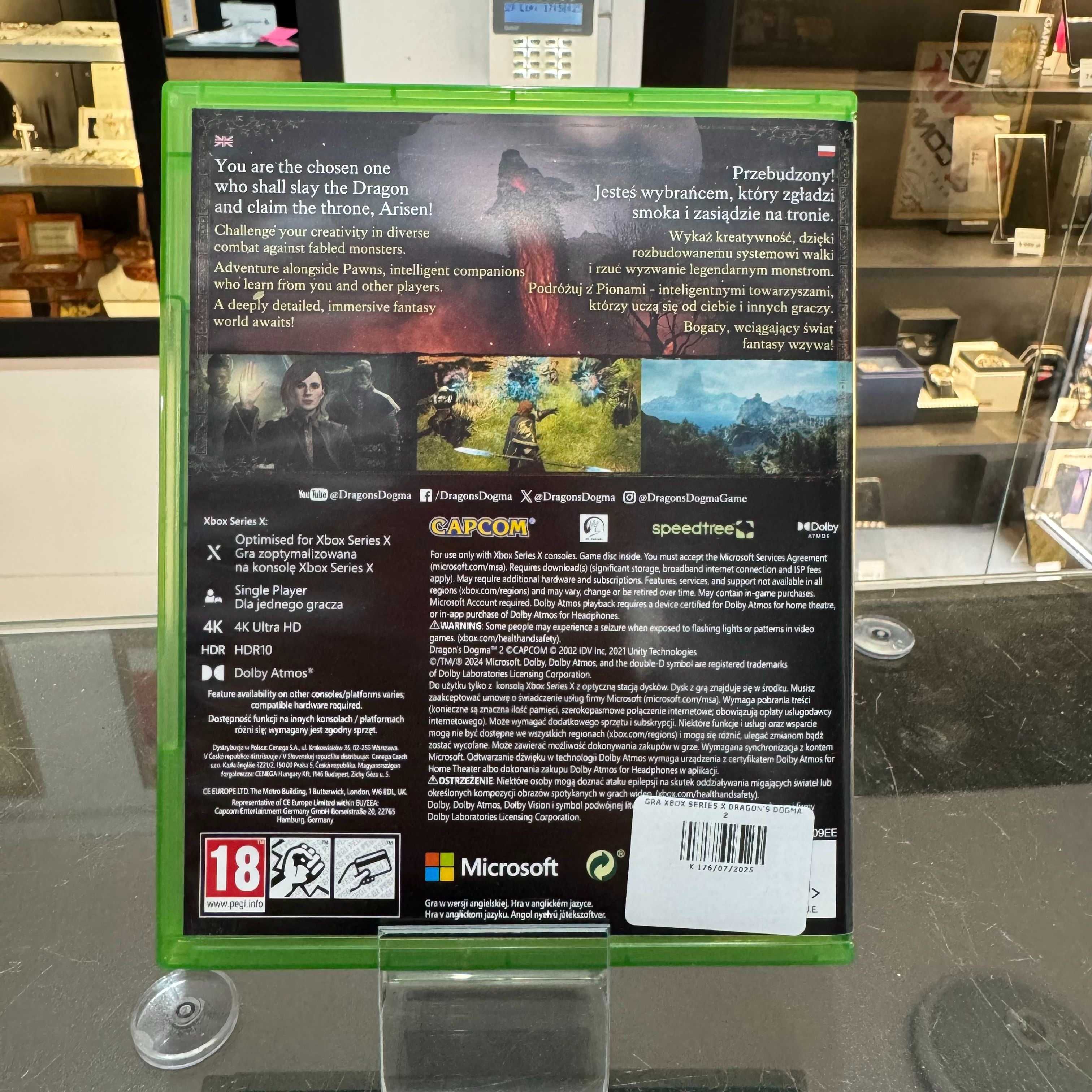 Gra Xbox Series X Dragon's Dogma 2 | Sprawna | Używana |
