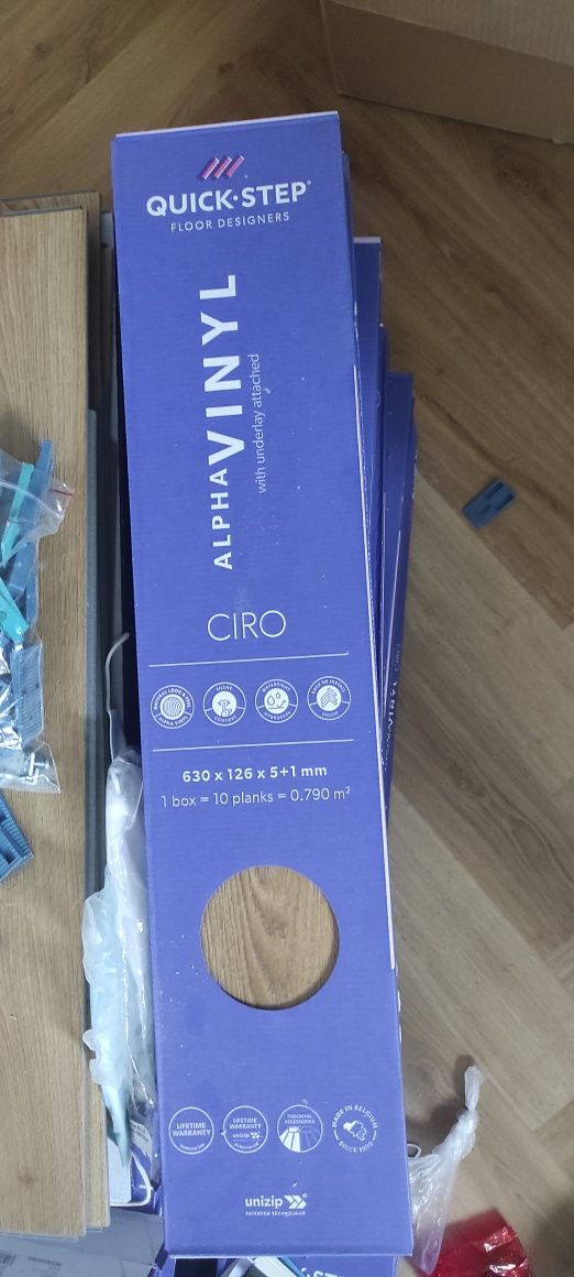 Dostawa gratis Panel winylowy quickstep dąb wędzony botaniczny z podkł