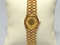 Damski zegarek z bransoletką, Baume & Mercier, złoto 18K