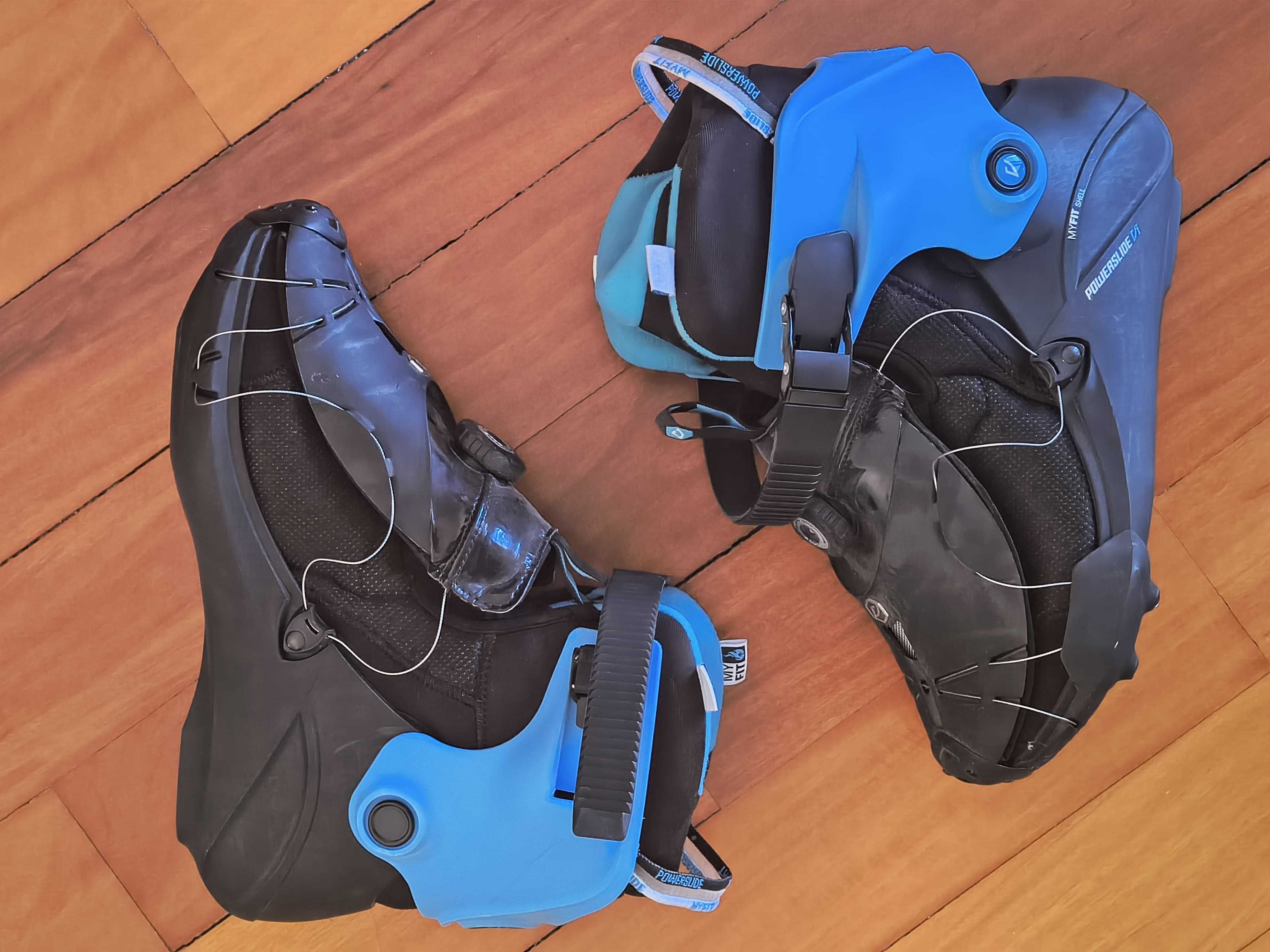 Botas (patins) Powerslide Vi, tamanho 43
