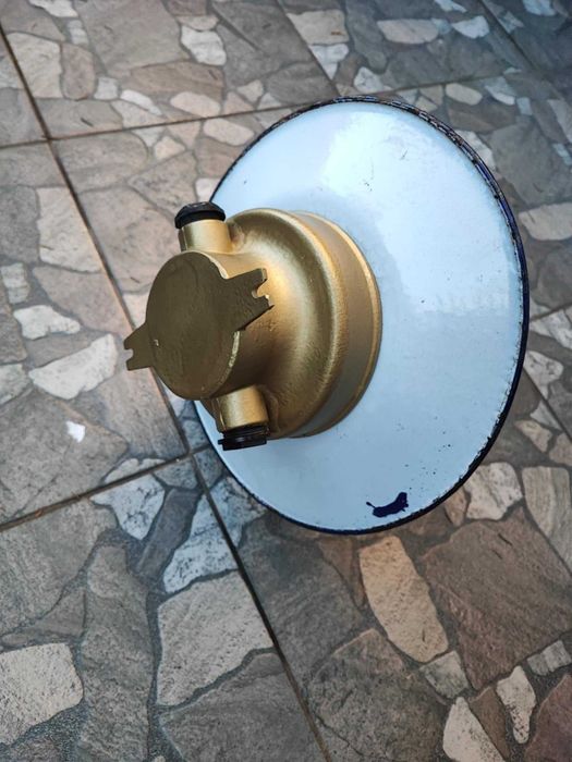 Przedwojenny kinkiet,lampa przed dom,art deco