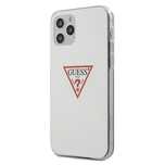 Etui Guess Triangle Collection Na Iphone 12 / Iphone 12 Pro - Białe
