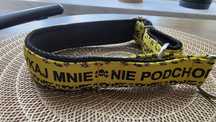 Nowa obroża dla psa półzaciskowa "Nie podchodź"