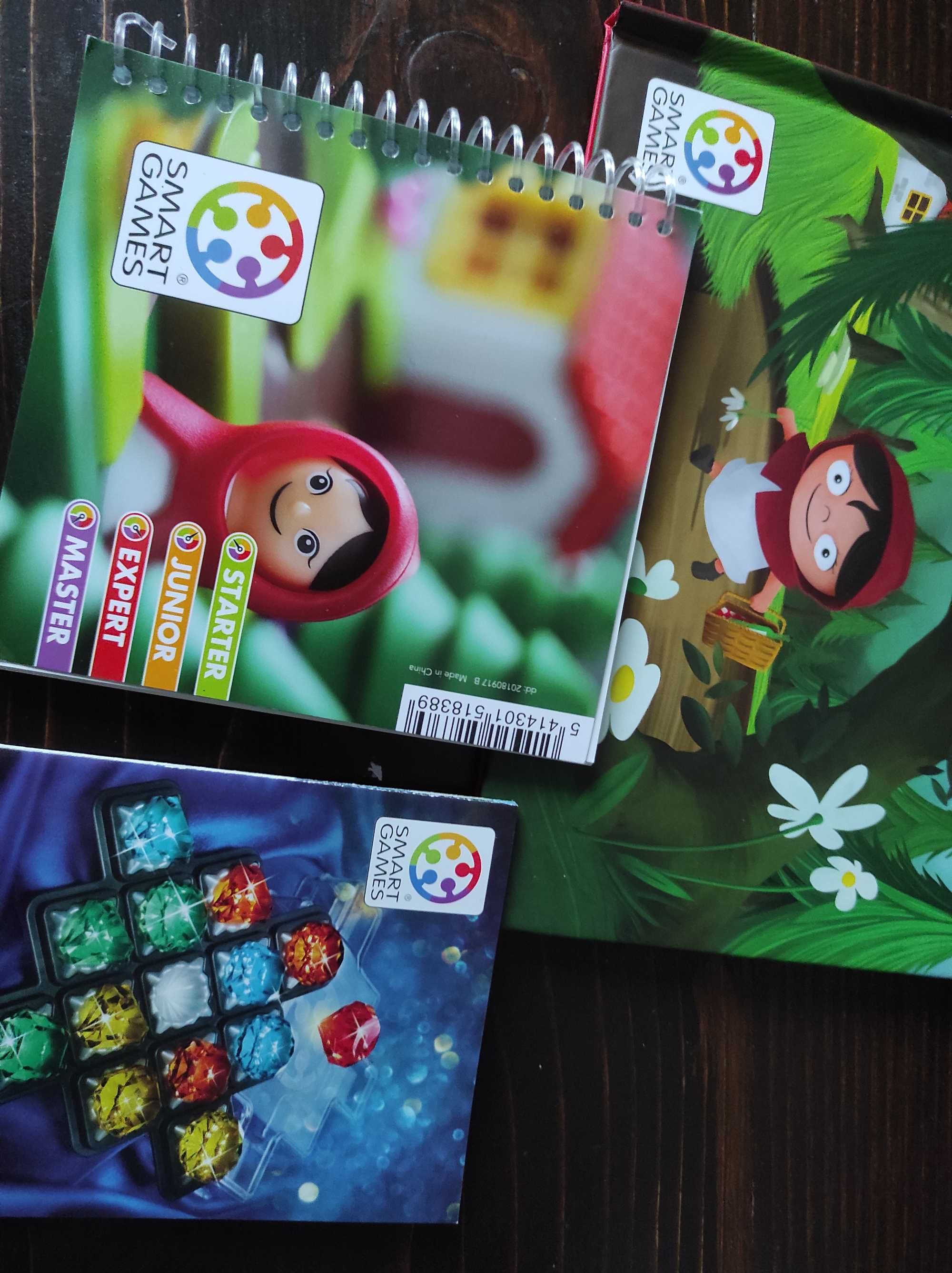 Gra planszowa Czerwony kapturek IUVI Smart games 4-7 lat Montessori