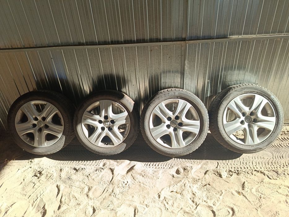 Komplet opony zimowe + felgi strukturalne 17 cali