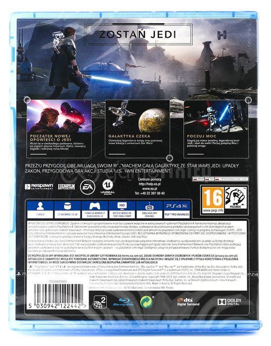Star Wars: JEDI - Upadły Zakon PL (PS4) Gra nowa w folii