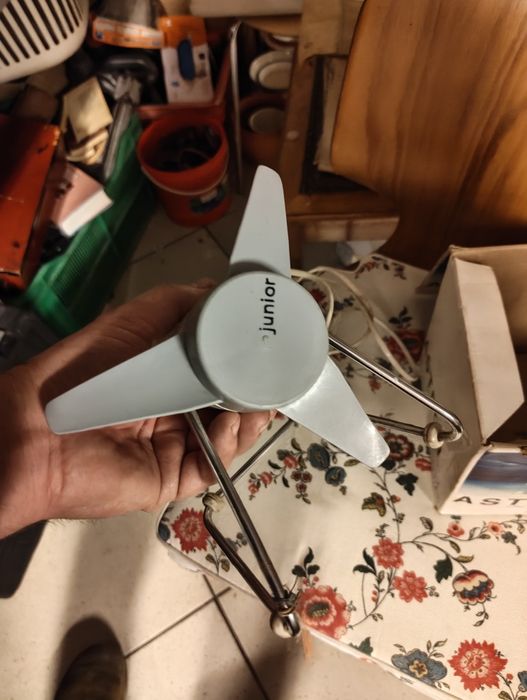 Stary wentylator stołowy 70te lata.