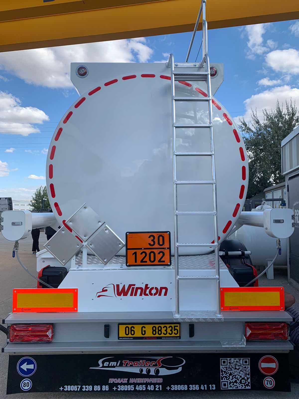 Бензовоз WINTON 32,5 м3