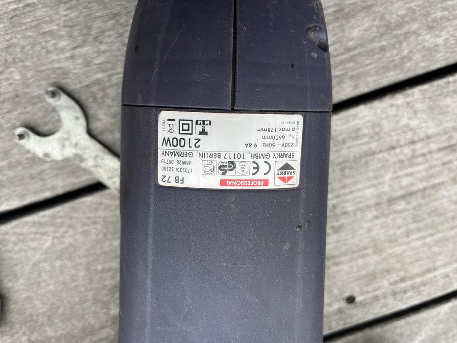 Szlifierka do betonu 180mm