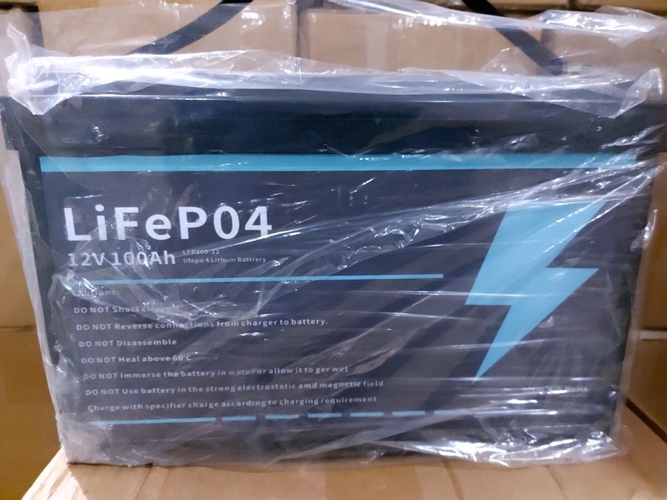 Акумулятор 12V 100Ah Lifepo4( літій-залізо -фосфатний). Нові.