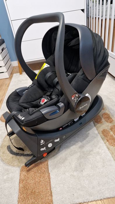 Fotelik Babysafe York z bazą isofix czarny