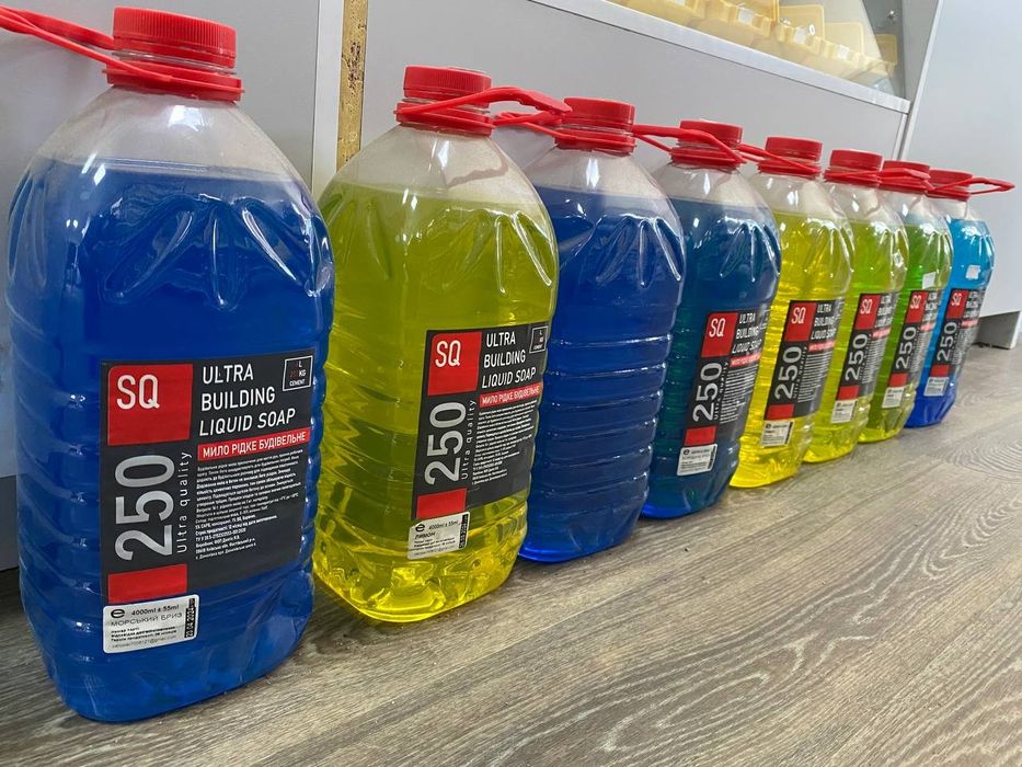 Будівельне мило та пластифікатор