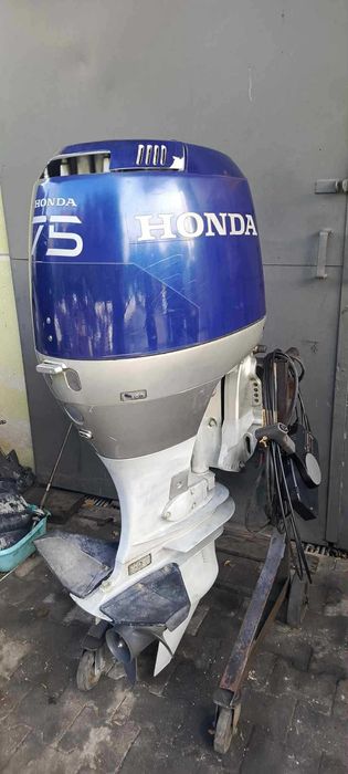 Honda 75KM stopa L czterosuw, manetka