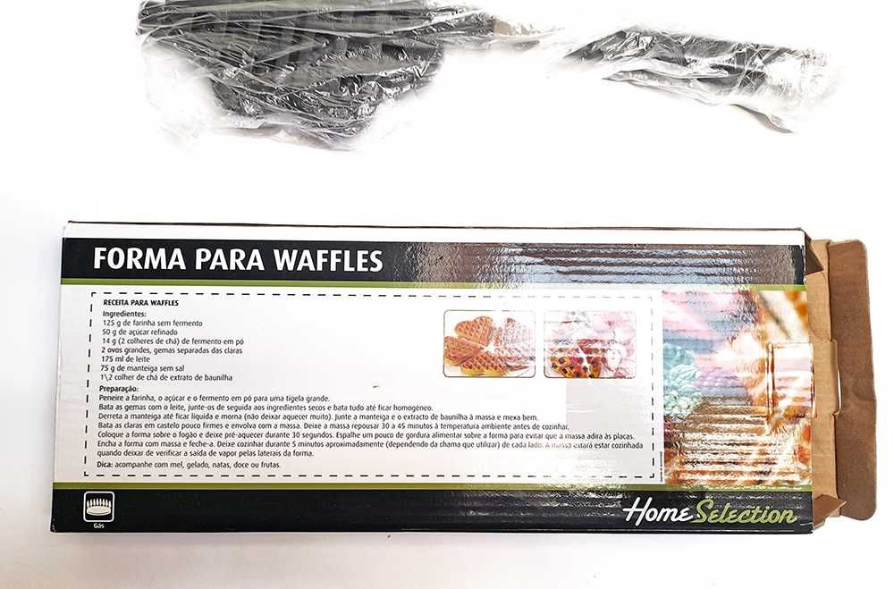 Forma Waffels Dupla Face Anti-Aderente Novo