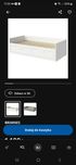 Łóżko leżanka ikea Brimnes