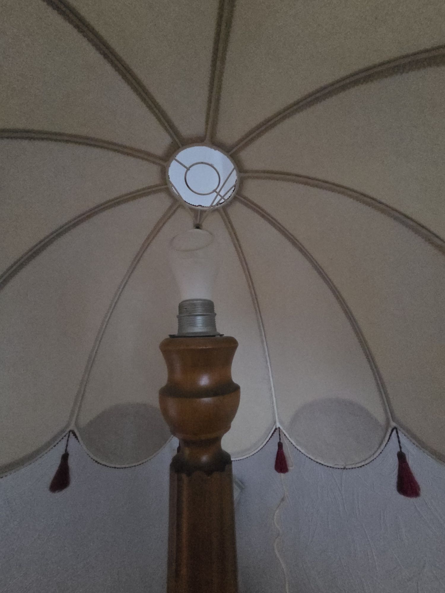 Lampa  stojąca vintage PRL