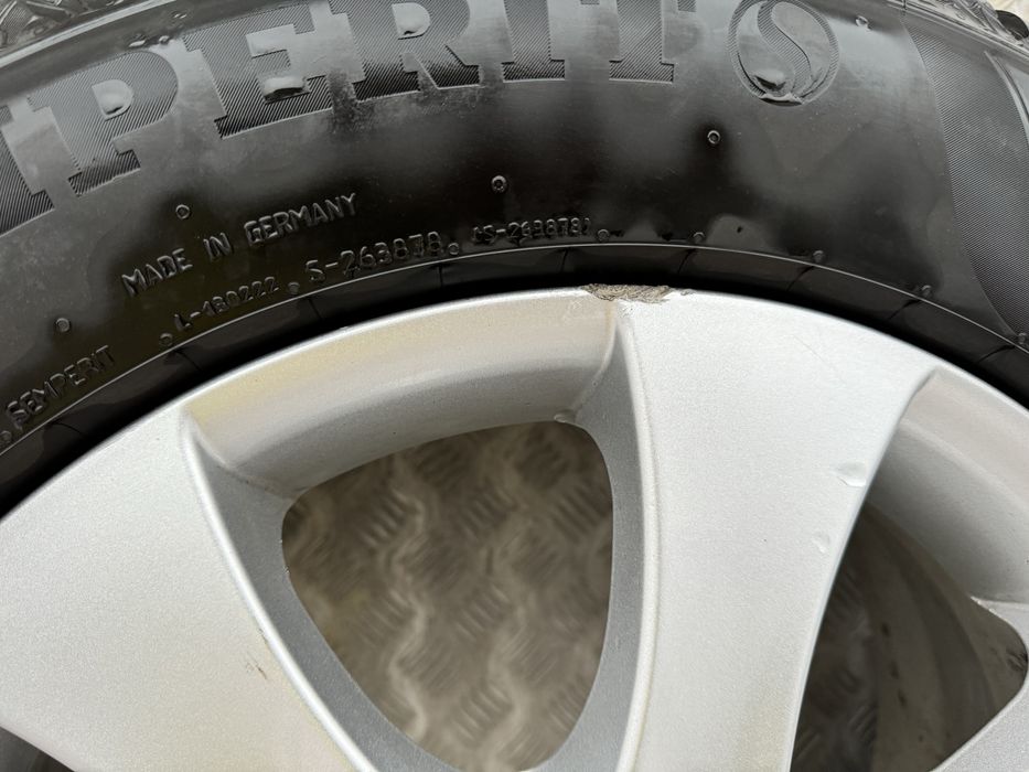 Диски R17 5*114,3 та Резина зима 225*60