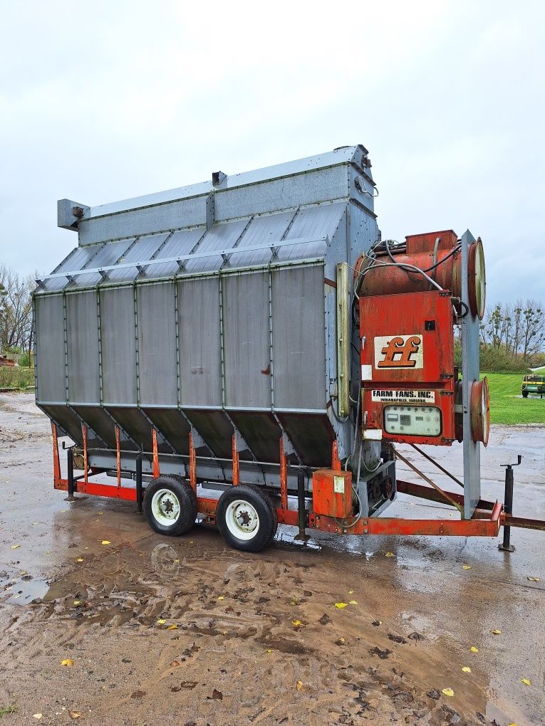 Suszarnia do zboża kukurydzy Farm Fans C-2120 LPG automatyczna GSI