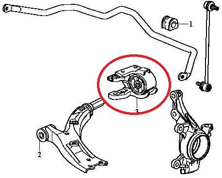 Сайлентблоки на HONDA CR-V III с Гарантией