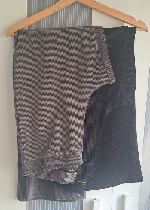 4 Calças ganga e algodão