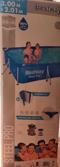 Piscina Desmontável 300x201x66 Cm. Bestway 56411