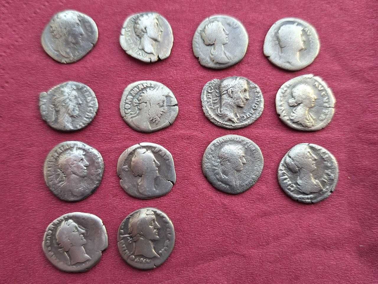 Монети Рим Денарії 14 шт Срібло