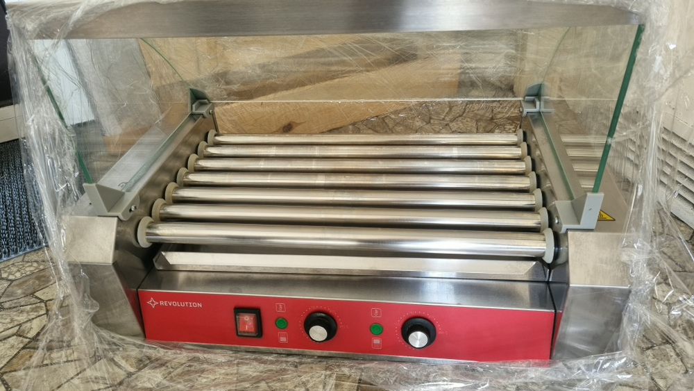 Zestaw do hot-dog hendi roller grill