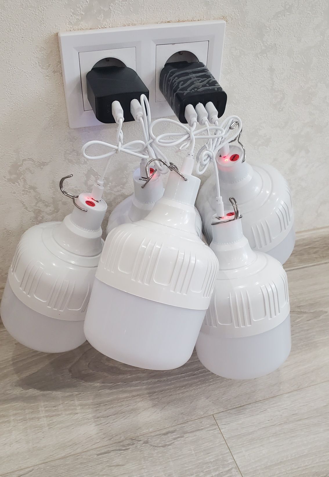 Лампа 430w акумуляторна для кемпінга