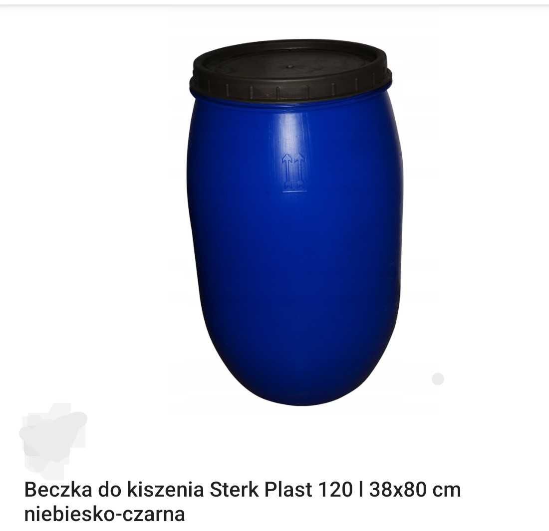 Beczka plastikowa STERK 120l z atestem