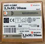 WURTH Wkręt uniwersalny 3,5x50-500 szt