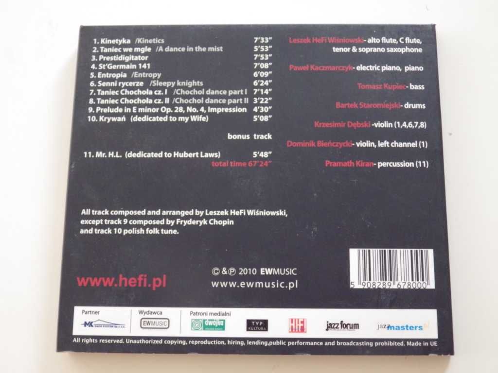CD: Kinetyka - Leszek HeFi Wiśniowski