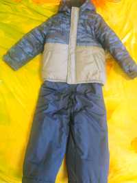 Зимний костюм комбинезон+ куртка  Carter's 6 лет