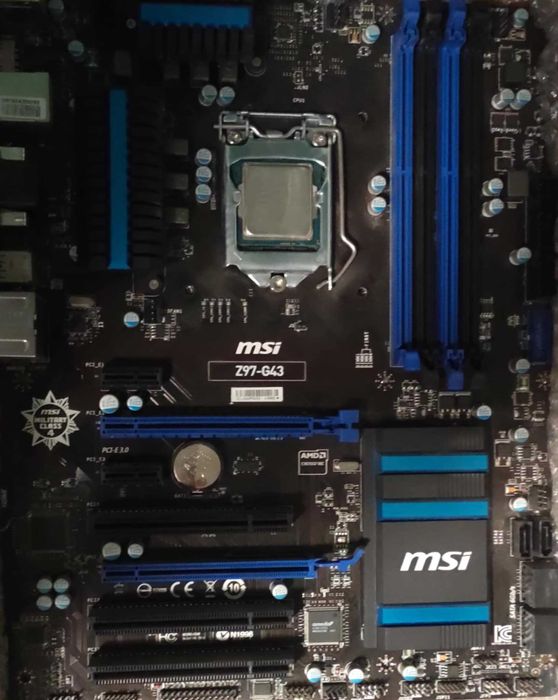 Płyta główna MSI Z97-G43 + Procesor I7