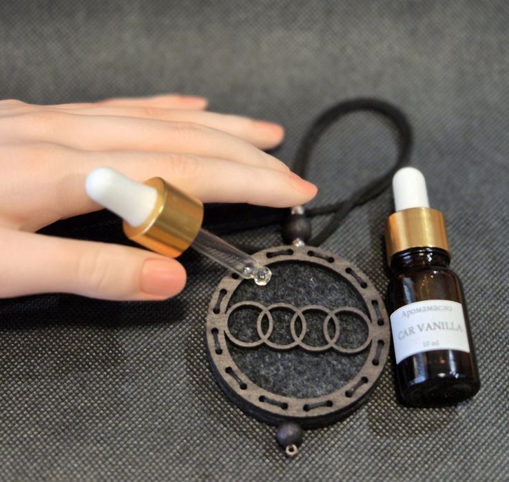 Аромамасло, ароматизатор для аромапідвіски з повсті, фетру