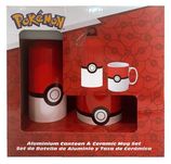 POKEMON Gadżet Zestaw Prezentowy Gift Set POKEBALL Butelka Kubek Nowy